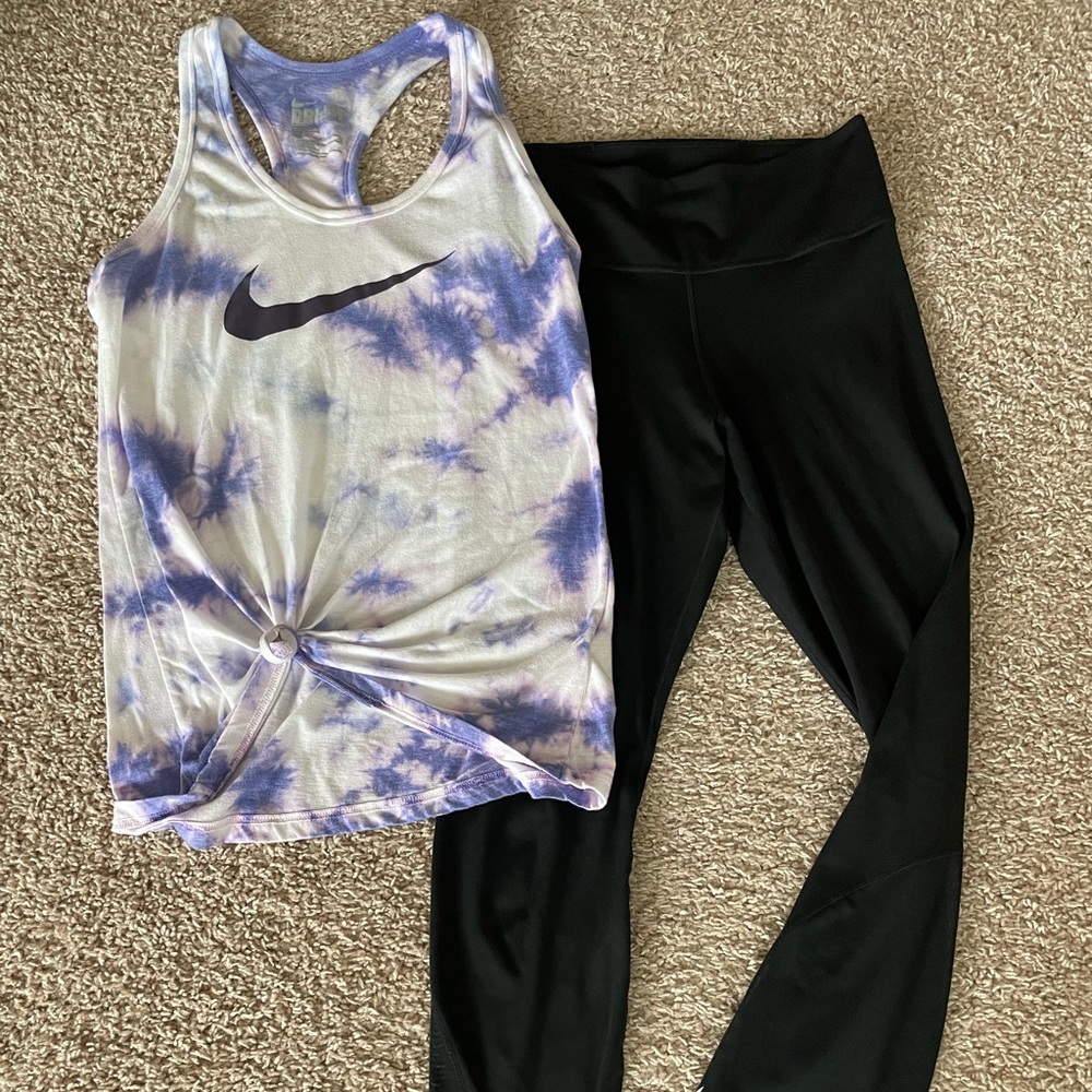 Nike Dri-fit legging outfit